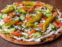 Dønerkebab pizza (Nyhet)